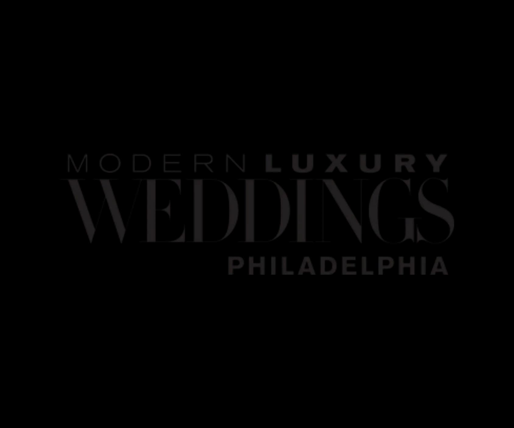 Modern Luxury Weddings Philadelphia